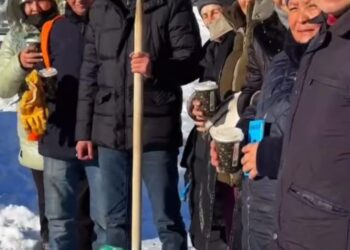 «СУЫҚ КҮНДЕ ЖЫЛУ СЫЙЛА» челленджі